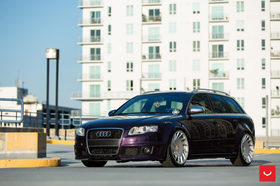  Audi RS4 Avant on Vossen Wheels 2015 года  (фото 15 из 17)